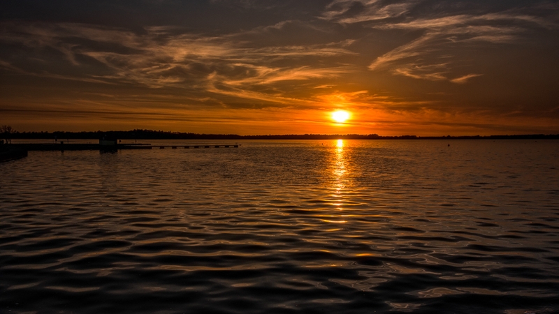 Larry Morgan captured this image of the sunset in Loughrea, Co Galway