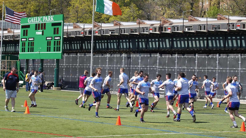 Gaelic Park in New York hosts the first football championship game of the summer