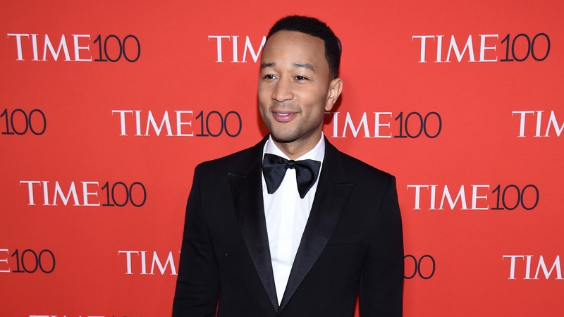 John Legend attends the 2017 Time 100 Gala at Jazz at Lincoln Center in New York City.
