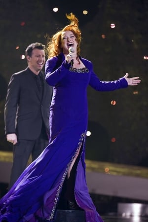 Irish singer Niamh Kavanagh knew the power of a good wind machine in 2010. Diva gown and wind blown hair - get it girl.