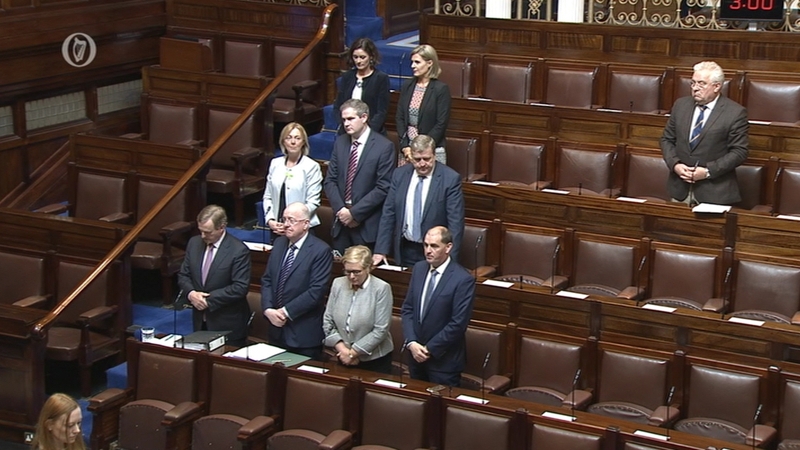 Amending the standing order to have a prayer and a silent reflection was discussed this evening