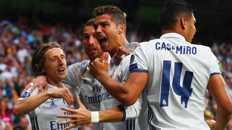 Cristiano Ronaldo was on fire at the Bernabeu