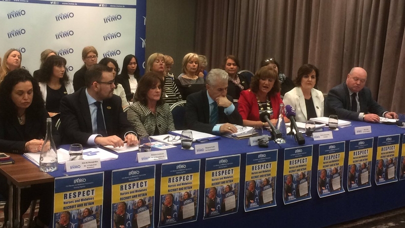 The INMO conference heard that the HSE must meet the agreement to recruit an extra 1,209 nurses by the end of this year