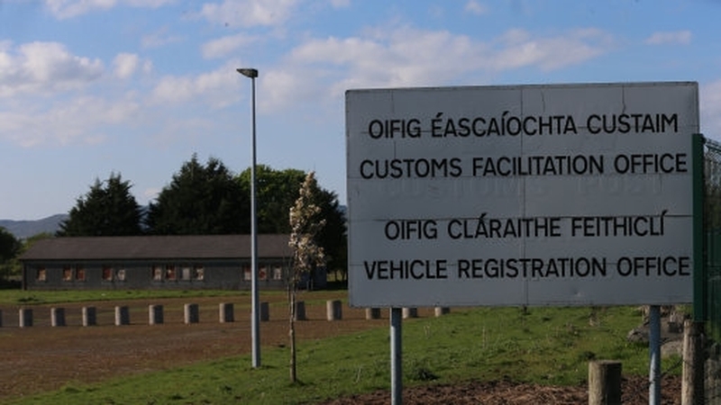 A disused customs post between Dundalk and Newry