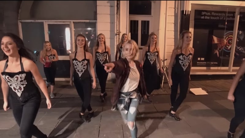 Saoirse Ronan joins the Irish dancers in Ed Sheeran's Galway Girl video
