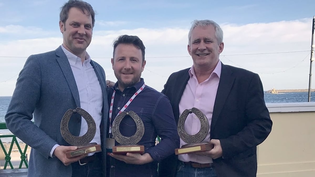 Darach Ó Tuairisg, Cillian Fennell agus Seán Ó Cualáin.