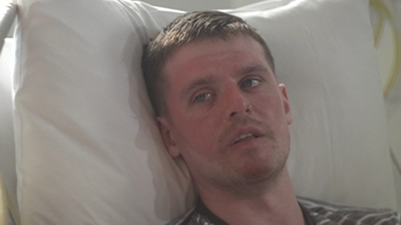 Matthew Bryce was badly sunburnt during his ordeal