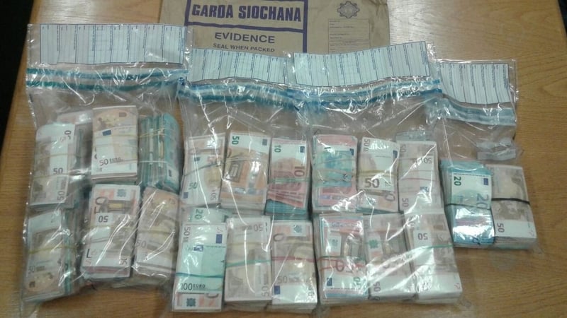 The two men are being detained at Blackrock Garda Station after the seizure