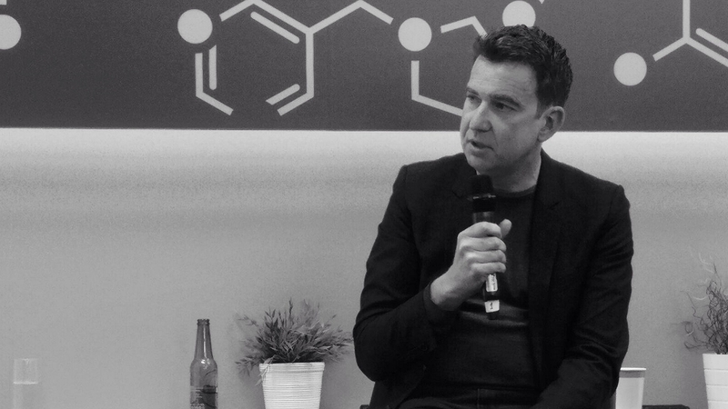 Mark Little, pictured at the MoJoCon Mobile Media Entrepreneurs session.