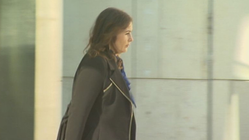 Karen O'Connell said laughing was a human reaction to a stressful situation