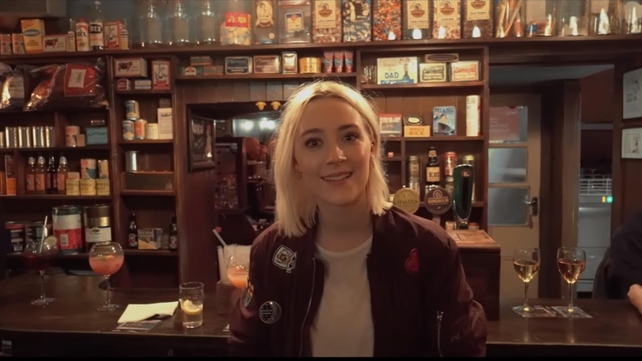 <p>Saoirse Ronan in Ed Sheeran's Galway Girl video</p>