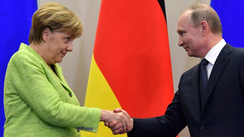 Angela Merkel raised the issue earlier this week when she met Vladimir Putin