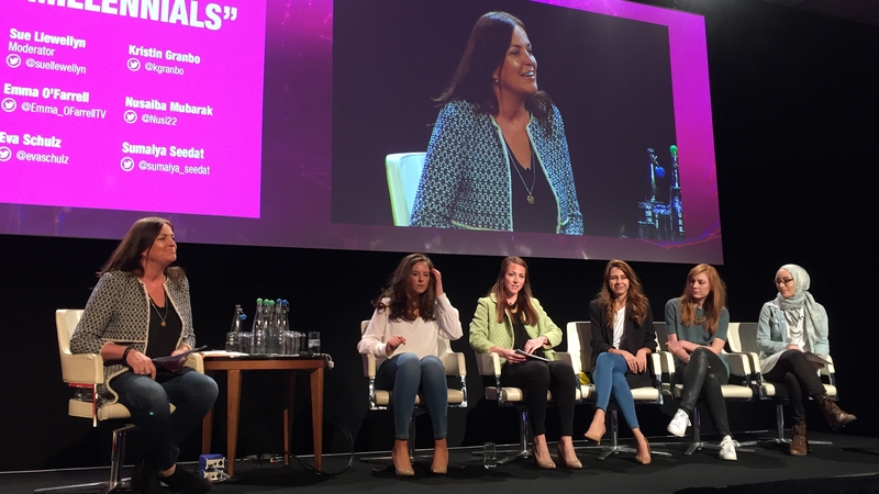 Speakers at the 'Women in MoJo: Why Aren't There More?' discussion at MoJoCon.