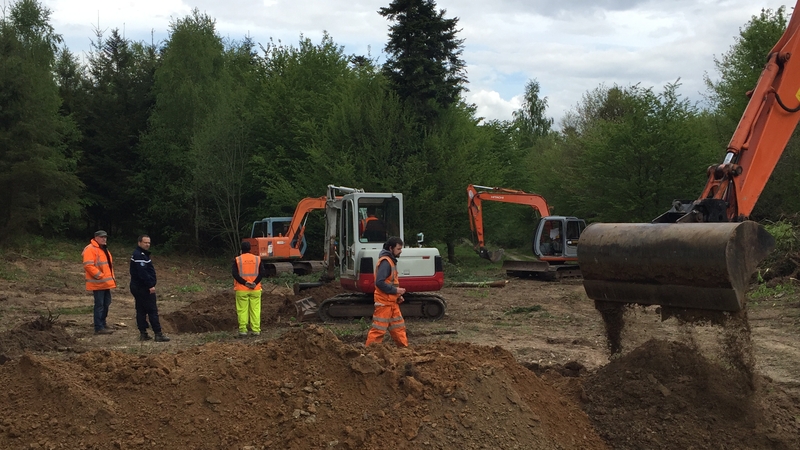 The discovery was made in a forest at Pont-de-l'Arche near Rouen (Pics: ICLVR)