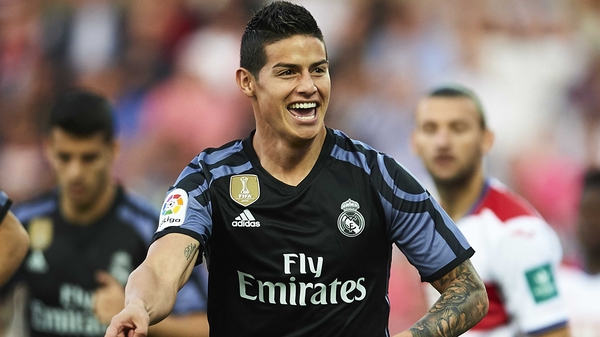 James Rodriguez is an Everton player