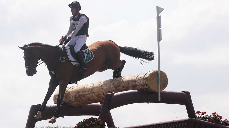 Joseph Murphy finished 13th at Badminton