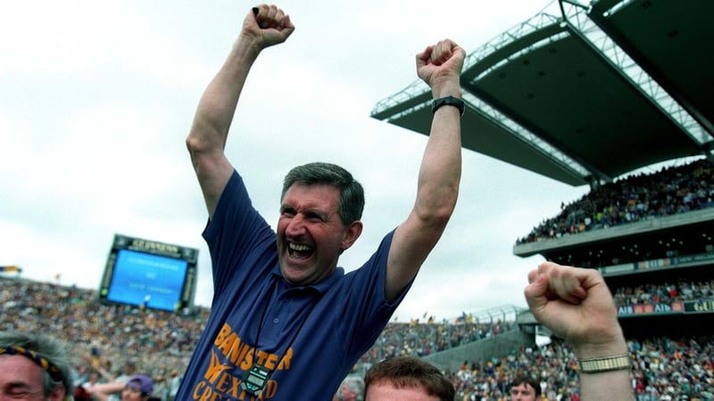 Liam Griffin managed Wexford to All-Ireland success in 1996
