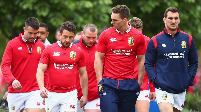 (L-R): Conor Murray, Greig Laidlaw, George North and Sam Warburton