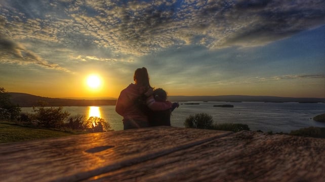 Watching the sun go down in Portroe, Co Tipperary (Pic: Graham Hickey)