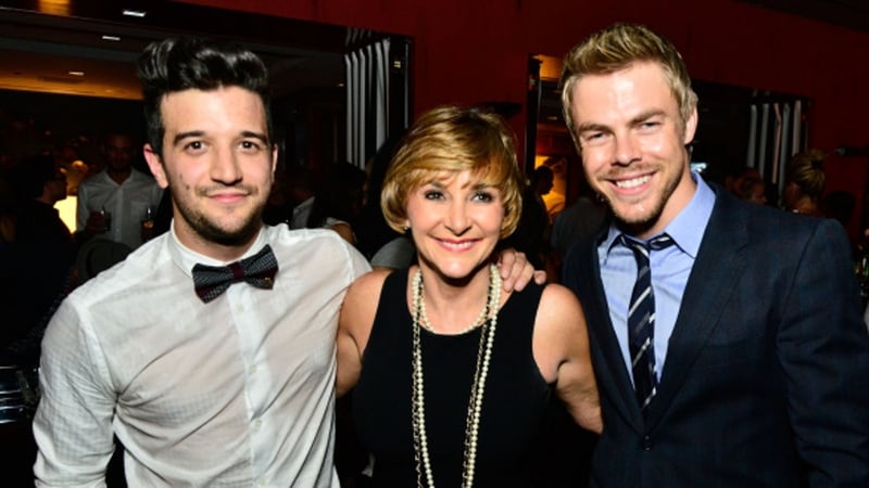Shirley Ballas with Mark Ballas and Derek Hough