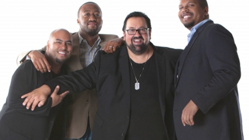 Trumpeter and keyboards ace Joey Francesco and pals about to have fun with mellifluous sounds