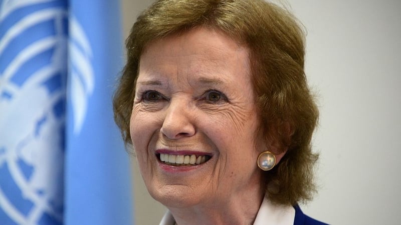 Mary Robinson says US will become 'a rogue state' if it pulls out of the Paris climate change agreement