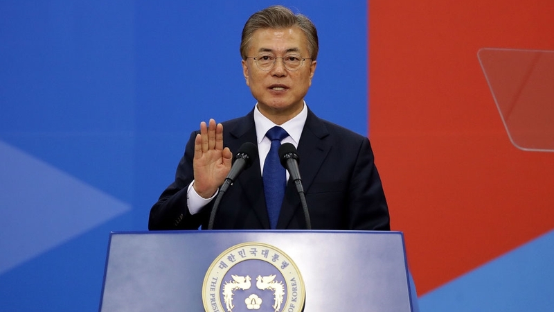 Moon Jae-in begins five-year term as South Korean president