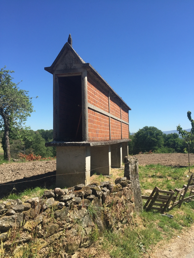 Wood shed Galician style...