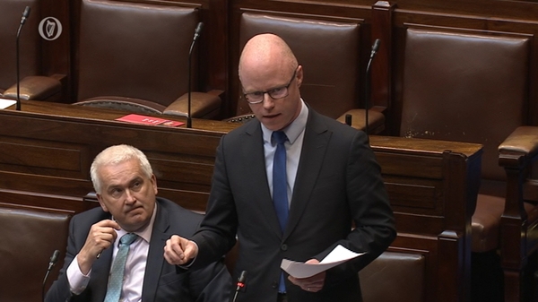 Stephen Donnelly said that closing screening services has meant that around 170,000 screenings have not happened (file pic)