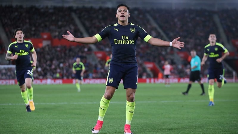 Alexis Sanchez is the first Arsenal player to score 20 league goals since Robin van Persie managed the feat in the 2011-12 season