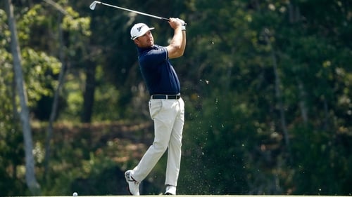 Graeme McDowell is part of a congested leaderboard