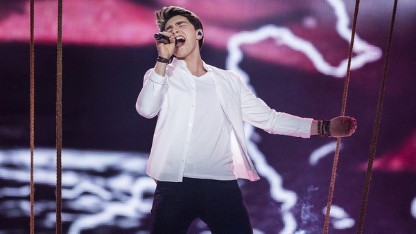 Ireland's 2017 entrant Brendan Murray