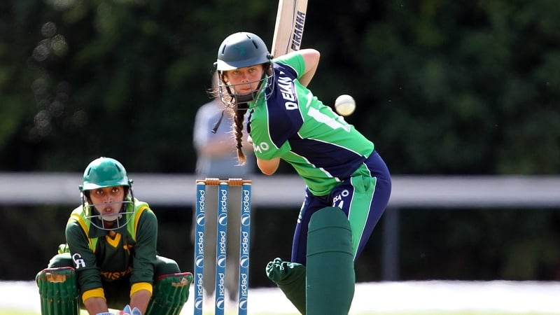 Laura Delany made her 100th appearance for Ireland