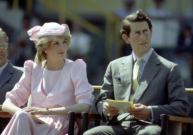 Diana often wore ultra feminine conservative ensembles earning her the nickname 'Shy Di'.