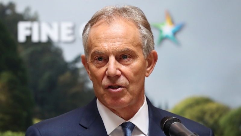 Tony Blair told the EPP conference that a hard border would be a disaster