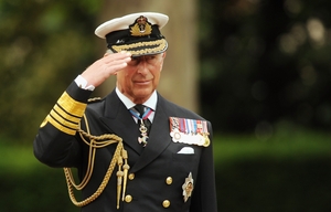 Always the military man. Prince Charles salutes Cadets and volunteers from the Cadet forces during the Cadet150 Royal Review in 2010.