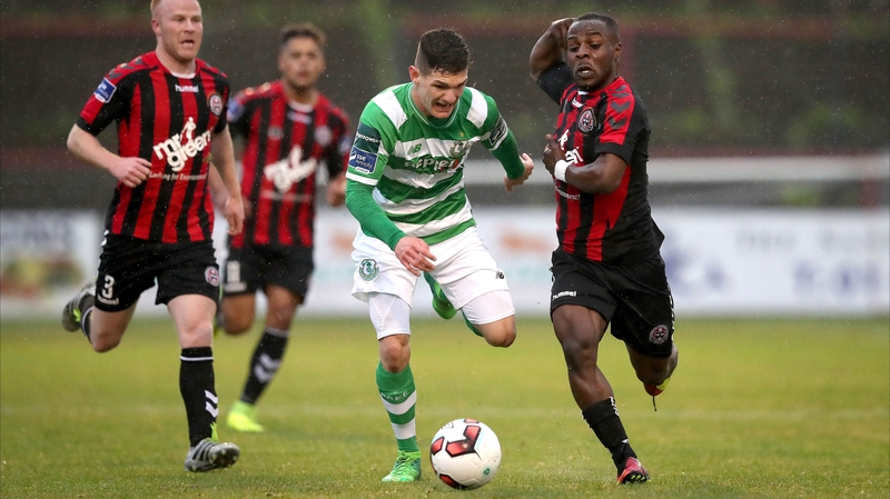 Shamrock Rovers won bragging rights in the Dublin Derby at Dalymount Park