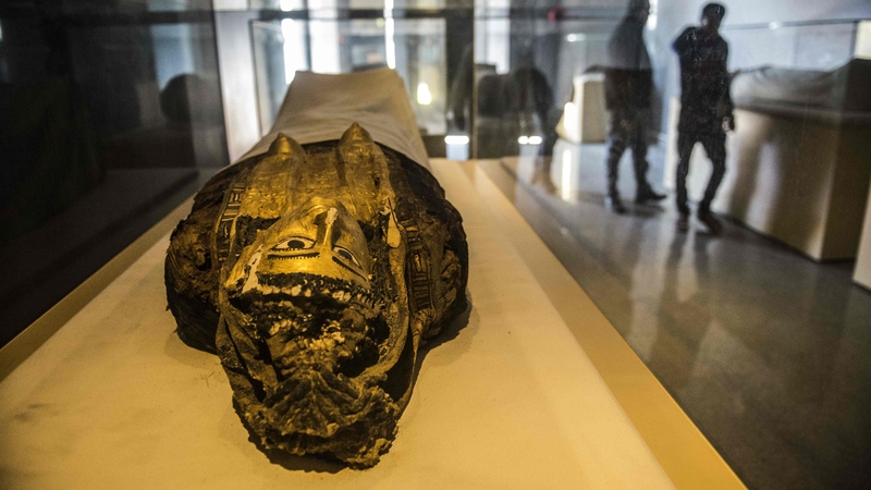 Egypt hopes the find will bring tourists back to the country (File pic)