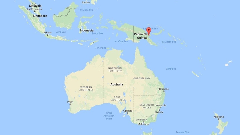 The incident happened in Lae, Papua New Guinea's second city
