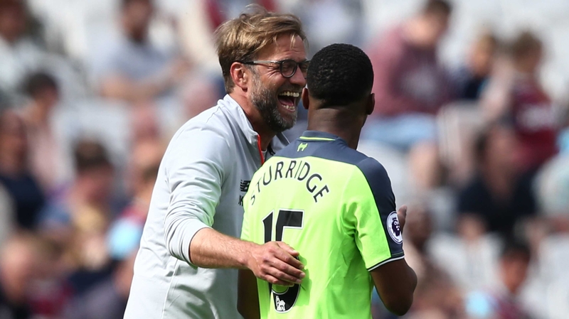 Jurgen Klopp was thrilled with injury-prone strike Daniel Sturridge's performance at the Loncon Stadium