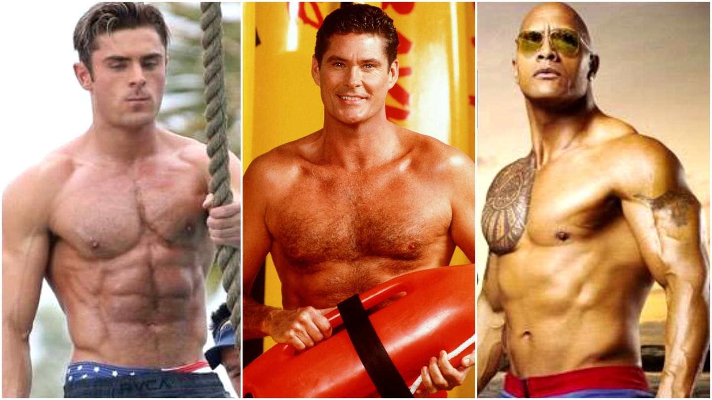 Baywatch Fashion - Then And Now