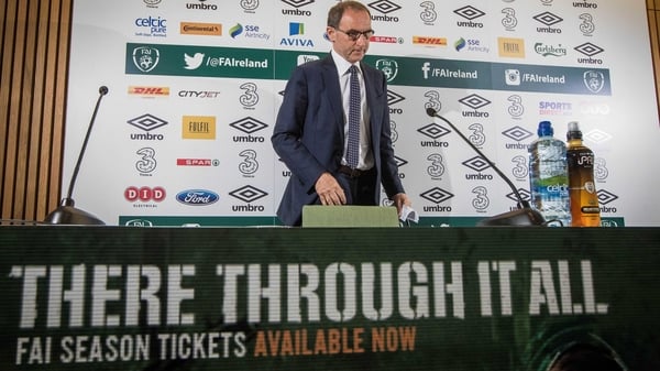 Republic of Ireland manager Martin O'Neill