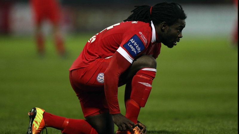 Pascal Millien in his Sligo Rovers days