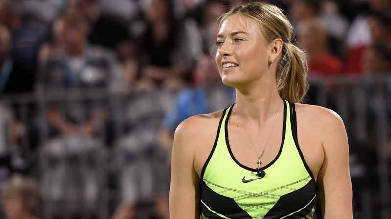 Maria Sharapova has hit back at Caroline Wozniacki