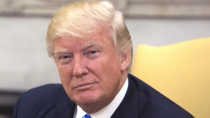 Donald Trump was expected to visit his golf course in Doonbeg, Co Clare, and Dublin