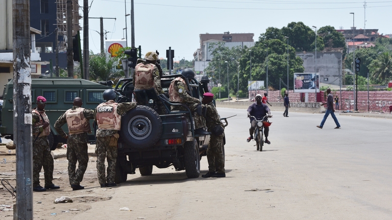 At least two people have been killed in the unrest and another nine wounded