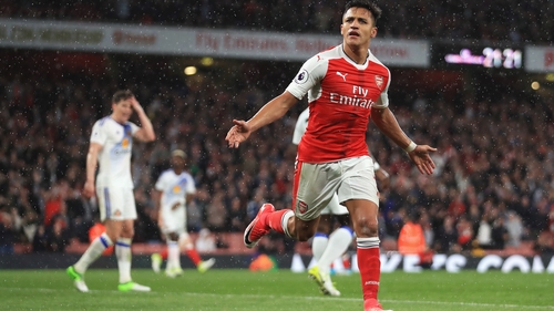 Alexis Sanchez scored 30 goals for Arsenal in all competitions last season