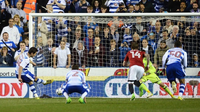 Yann Kermorgant scores from the penalty spot