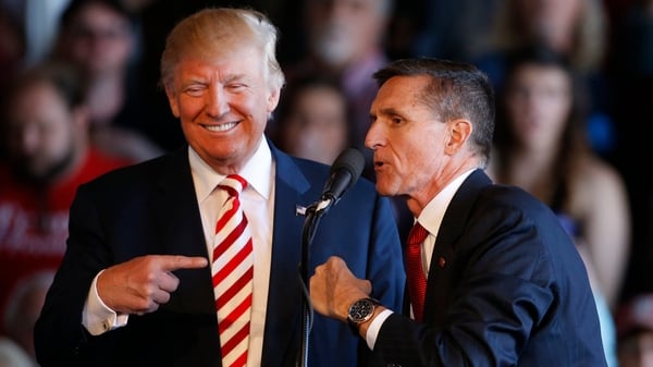 Donald Trump announced the pardon on Twitter (file image)