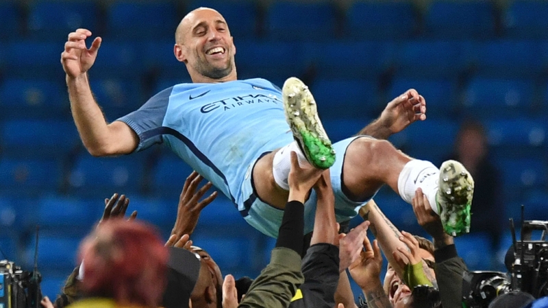 Pablo Zabaleta: 'It took so much work over so many years and the future is bright for this football club.'